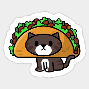 Taco Cat Sticker